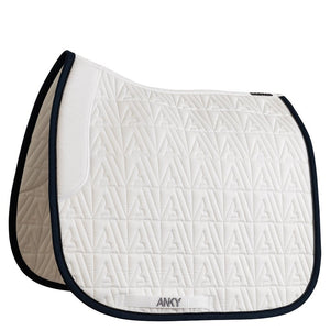 Anky – Tapis Anky Pad Twill Dressage White/Navy   | Sellerie Bucéphale