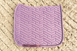 ANKY Suede tapis de selle dressage – Vintage Violet