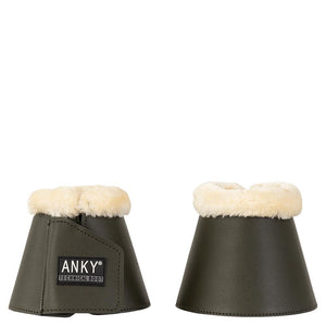 Anky neopreen beenbeschermers met zachte bontrand
