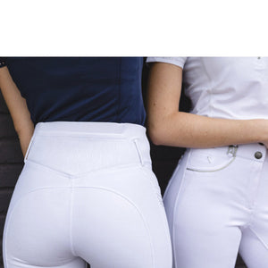 Tregging ANKY® Tregging Trendy fond grip coloris Blanc | Sellerie Bucéphale