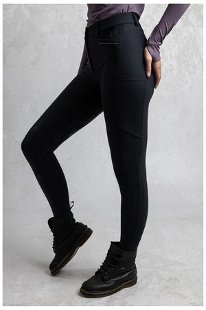 ANKY Synergy pantalon d'équitation fond silicone – Black