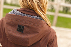 ANKY Tech Active veste imperméable – Chestnut