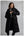 ANKY manteau long matelassé – Black