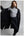 ANKY manteau long matelassé – Black