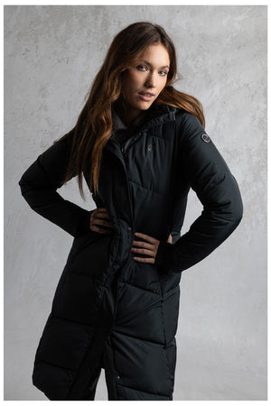 ANKY manteau long matelassé – Forest River