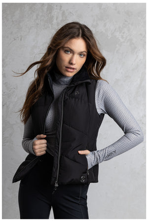 ANKY gilet matelassé – Black