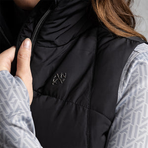 ANKY gilet matelassé – Black