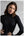 ANKY pull demi-zip – Black