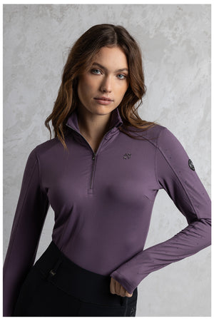 ANKY pull demi-zip – Vintage Violet