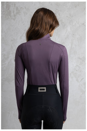 ANKY pull demi-zip – Vintage Violet