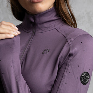 ANKY pull demi-zip – Vintage Violet