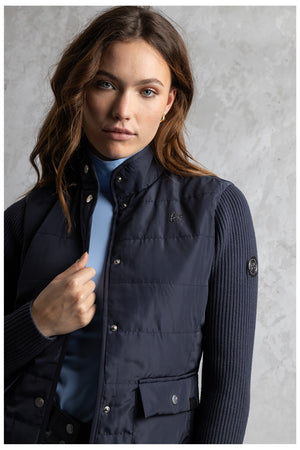 ANKY veste matelassée maille – Inkwell