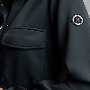 ANKY veste ample boutonnée – Forest River