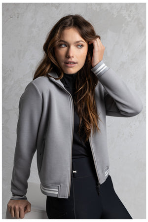ANKY Track cardigan sweat zippé – Chiseled Stone