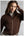 ANKY Track cardigan sweat zippé – Chestnut