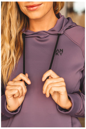 ANKY sweat à capuche – Vintage Violet
