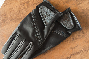 ANKY Technical gants d'équitation – Black