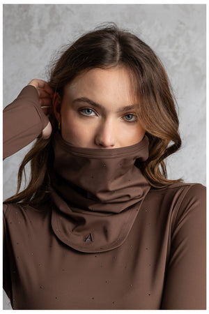 ANKY Col Scarf tour de cou technique – Chestnut