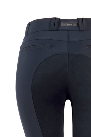 Pantaloni da equitazione donna CAVALCHARLET fondo pelle – Cavallo