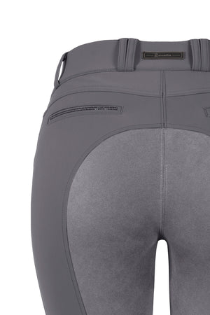 Pantaloni da equitazione donna CAVALCHARLET fondo pelle – Cavallo
