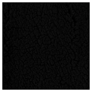 Czarny polarowy koc Anky