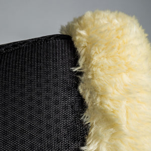 Amortisseur Impact fausse fourrure Back on Track - Noir - detail