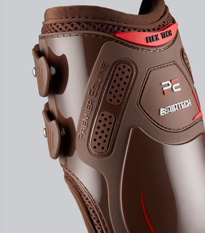 Woof Wear – Protège-boulets ArmorX Premier Equine Brown 3 | Sellerie Bucéphale