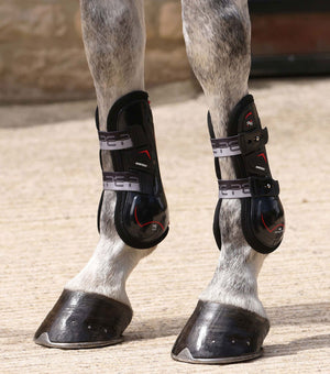 Woof Wear – Protège-tendons ArmorX Premier Equine Black 2 | Sellerie Bucéphale