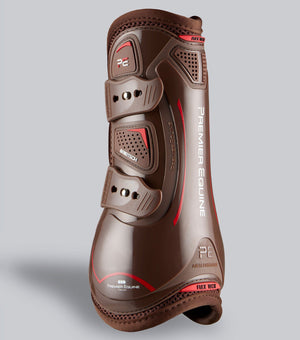 Woof Wear – Protège-tendons ArmorX Premier Equine Brown | Sellerie Bucéphale