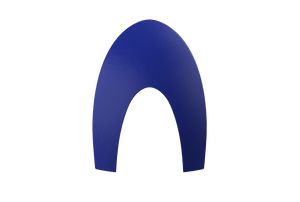 Inserts KEP Cromo 2.0 Cuir – Bleu royal – Avant