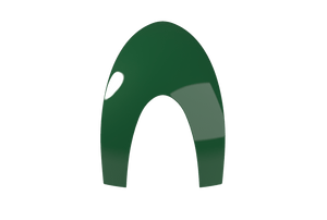 Inserts KEP Cromo 2.0 Polish – Vert foncé (1re génération) – Avant