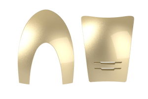 Inserts KEP Cromo 2.0 Metal – Golden Sand – Avant + Arrière