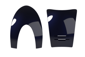 Inserts KEP Cromo 2.0 Polish – Bleu – Avant + Arrière