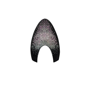 Inserts KEP Cromo 2.0 Nebula Swarovski – Noir / cristaux rose – Avant