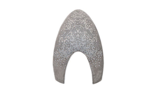 Inserts KEP Cromo 2.0 Nebula Swarovski – Gris / cristaux argent – Avant