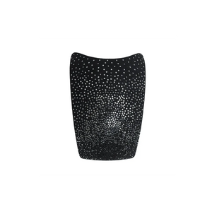 Inserts KEP Cromo 2.0 Nebula Swarovski – Noir / cristaux argent – Arrière