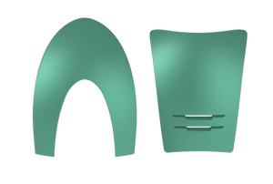 Inserts KEP Cromo 2.0 Textile – Turquoise – Arrière