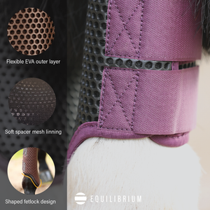 Woof Wear – Guêtres Tri-Zone Brushing Equilibrium White 3 | Sellerie Bucéphale