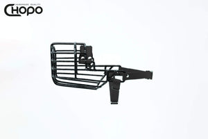 Muselière métal CHOPO sangles Biothane noir, Caniche, teckel mâle, finition Noir (rendu à partir de la photo du modèle vert)