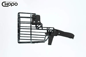 Muselière métal CHOPO sangles Biothane noir, Terre-neuve femelle, finition Noir (rendu à partir de la photo du modèle vert)