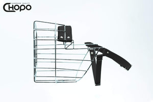 Muselière métal CHOPO sangles Biothane noir, Terre-neuve mâle, finition Zinc (rendu à partir de la photo du modèle vert)
