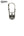 Muselière métal CHOPO sangles cuir, Cocker américain femelle, Noir