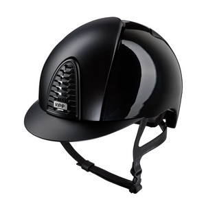 Casque KEP Cromo 2.0 Polish Textile visière standard – Noir