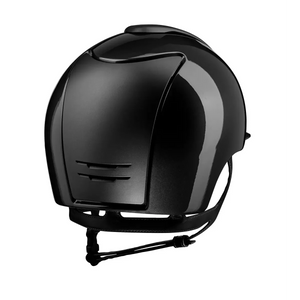 Casque KEP Cromo 2.0 Polish Textile visière standard – Noir