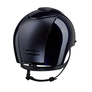 Casque KEP Cromo 2.0 Polish Textile visière standard – Bleu