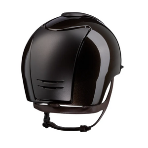 Casque KEP Cromo 2.0 Polish Textile visière standard – Marron