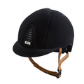 Image for KEP Cromo 2.0 Velvet ridehjelm med beige hagerem + Inner Pad