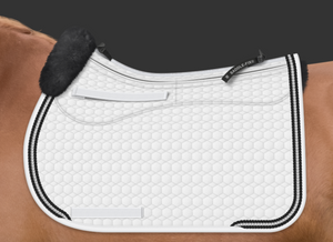 Cotton Saddle Cloth with Sheepskin, Correction System, and Saddle-Fix