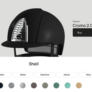 KEP Italia – Casque KEP Cromo 2.0 Personnalisé    | Sellerie Bucéphale