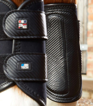 Woof Wear – Guêtres Carbon Air-Tech double verrouillage Premier Equine Black 4 | Sellerie Bucéphale